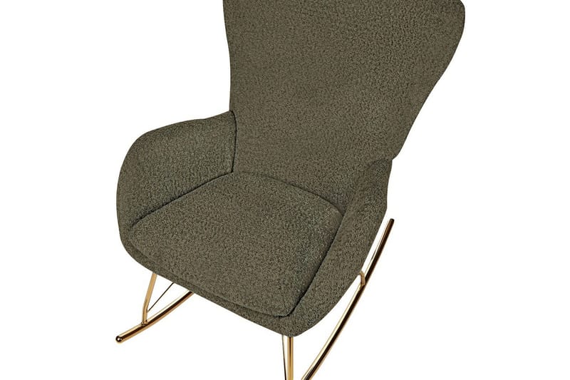Gyngestol Anaset - Grønn, gull, Grønt, gull - Møbler - Stoler - Lenestoler
