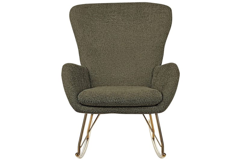 Gyngestol Anaset - Grønn, gull, Grønt, gull - Møbler - Stoler - Lenestoler