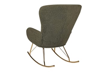 Gyngestol Anaset - Grønn, gull, Grønt, gull - Møbler - Stoler - Lenestoler