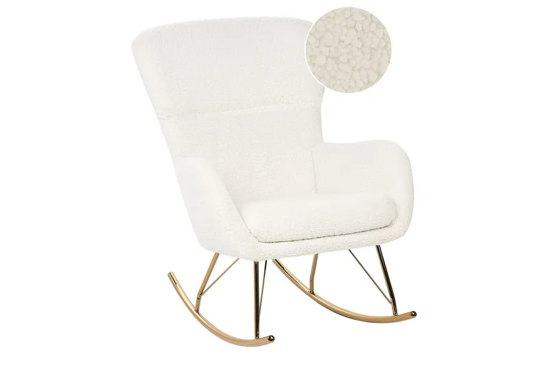 Gyngestol Anaset, Hvit, gull
