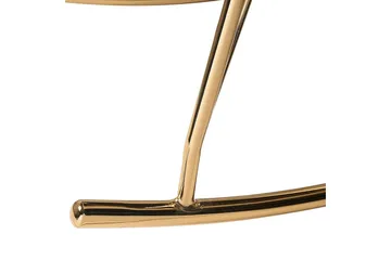 Gyngestol Anaset - Hvit, gull - Møbler - Stoler - Lenestoler