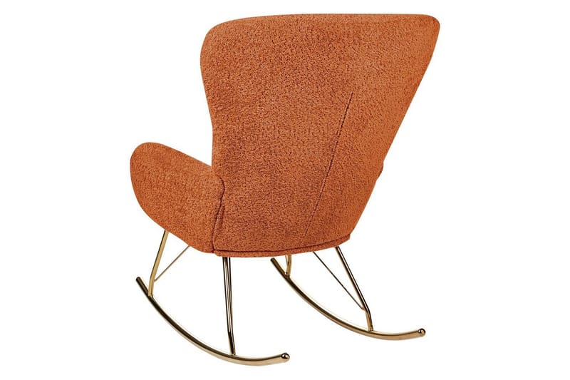 Gyngestol Anaset - Oransje, gull - Møbler - Stoler - Lenestoler