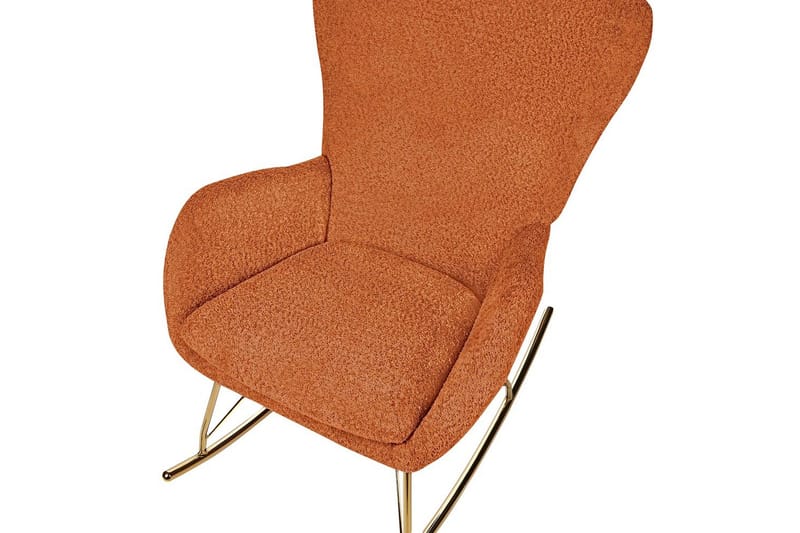 Gyngestol Anaset - Oransje, gull - Møbler - Stoler - Lenestoler