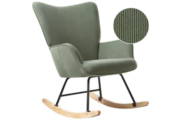 Grønn/svart/lyst tre