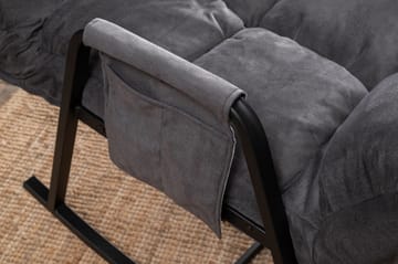 Gyngestol Atelier Del Sofa Lena Single (60 x 60 x 70 cm) Grå - Møbler - Stoler - Lenestoler