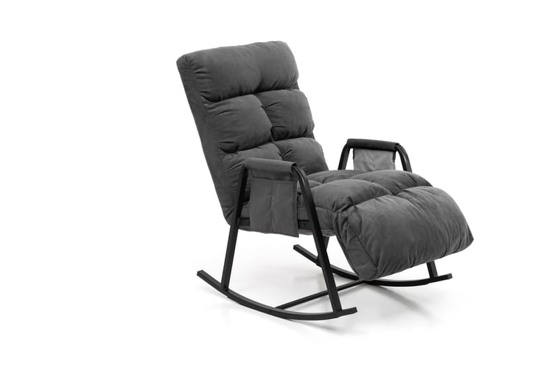 Gyngestol Atelier Del Sofa Lena Single (60 x 60 x 70 cm) Grå - Møbler - Stoler - Lenestoler