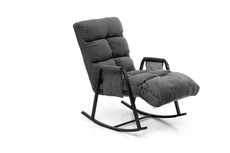 Gyngestol Atelier Del Sofa Lena Single (60 x 60 x 70 cm) Grå - Møbler - Stoler - Lenestoler
