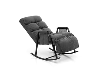 Gyngestol Atelier Del Sofa Lena Single (60 x 60 x 70 cm) Grå - Møbler - Stoler - Lenestoler
