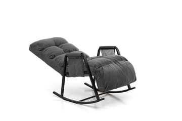 Gyngestol Atelier Del Sofa Lena Single (60 x 60 x 70 cm) Grå - Møbler - Stoler - Lenestoler