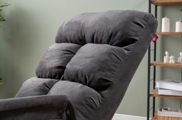Gyngestol Atelier Del Sofa Lena Single (60 x 60 x 70 cm) Grå - Møbler - Stoler - Lenestoler