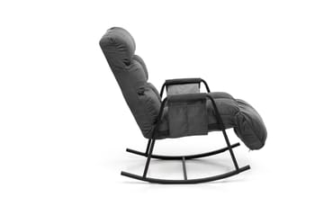 Gyngestol Atelier Del Sofa Lena Single (60 x 60 x 70 cm) Grå - Møbler - Stoler - Lenestoler