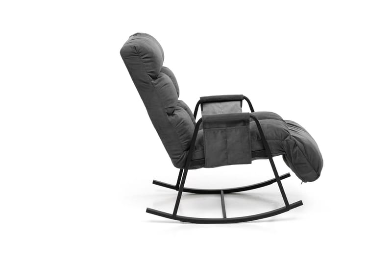 Gyngestol Atelier Del Sofa Lena Single (60 x 60 x 70 cm) Grå - Møbler - Stoler - Lenestoler