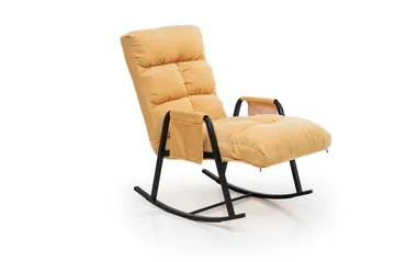Gyngestol Atelier Del Sofa Lena Single (60 x 60 x 70 cm) Sennep - Møbler - Stoler - Lenestoler