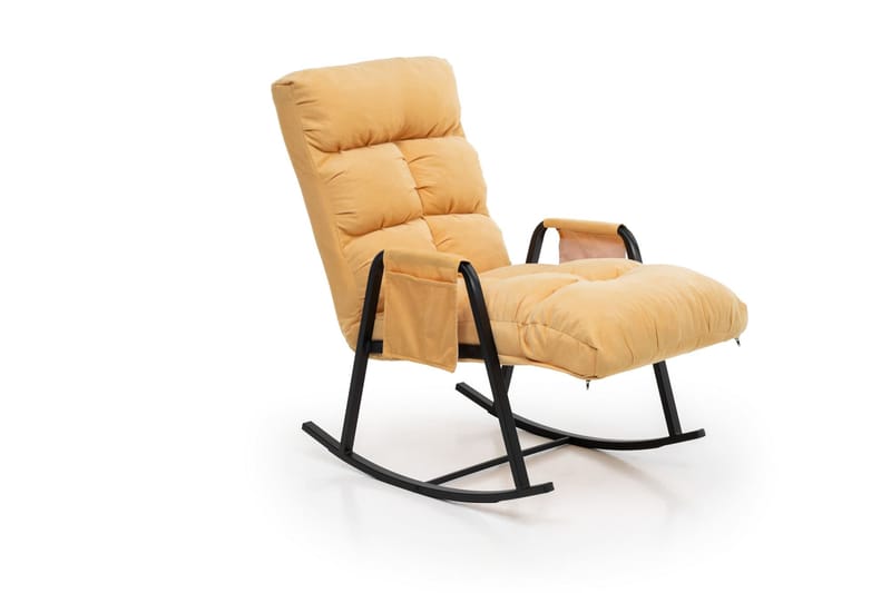 Gyngestol Atelier Del Sofa Lena Single (60 x 60 x 70 cm) Sennep - Møbler - Stoler - Lenestoler