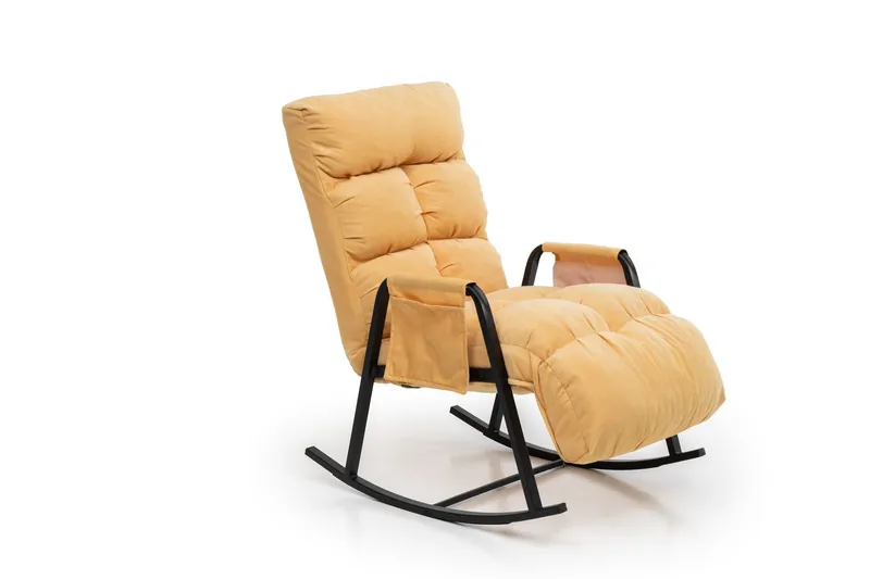 Gyngestol Atelier Del Sofa Lena Single (60 x 60 x 70 cm) Sennep - Møbler - Stoler - Lenestoler