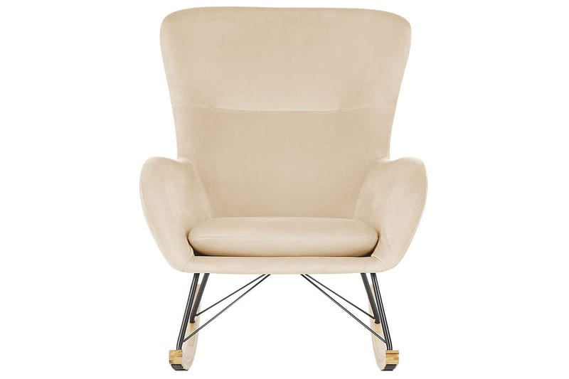 Gyngestol Ellan - Beige, svart, lyst tre - Møbler - Stoler - Lenestoler