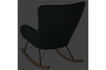 Gyngestol Ellan - Grønn, svart, lyst tre - Møbler - Stoler - Lenestoler