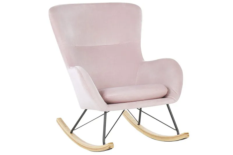 Gyngestol Ellan, Rosa, svart, lyst tre