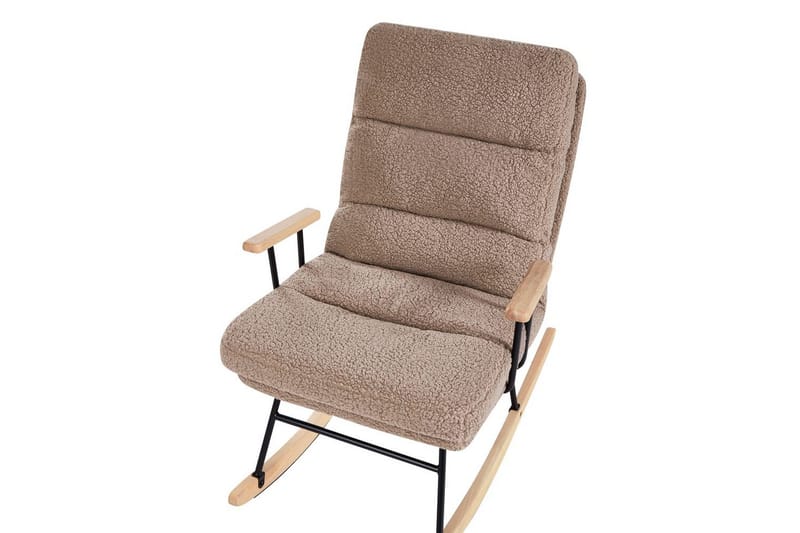 Gyngestol Eskelin - Beige, svart, brun - Møbler - Stoler - Lenestoler