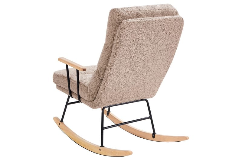 Gyngestol Eskelin - Beige, svart, brun - Møbler - Stoler - Lenestoler