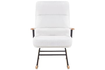 Gyngestol Eskelin - Hvit, svart, brun - Møbler - Stoler - Lenestoler