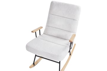 Gyngestol Eskelin - Hvit, svart, brun - Møbler - Stoler - Lenestoler