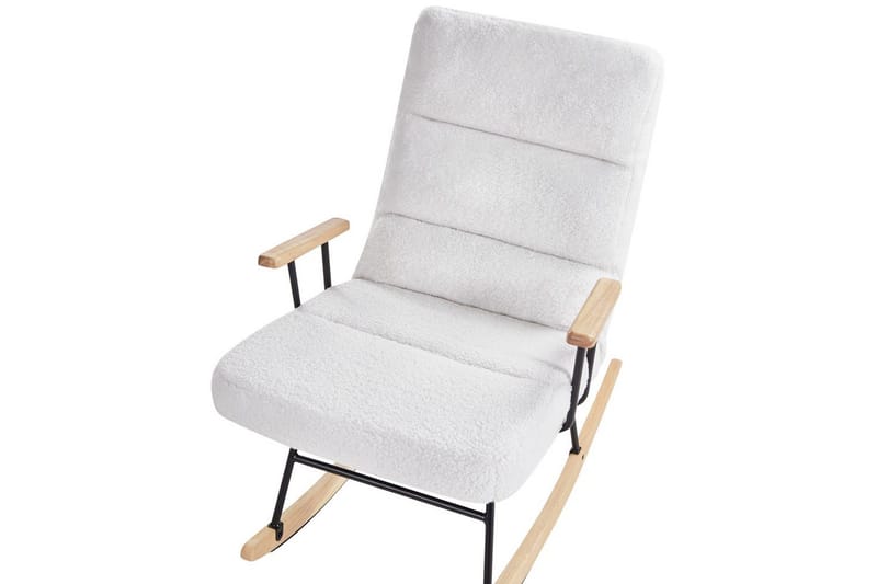 Gyngestol Eskelin - Hvit, svart, brun - Møbler - Stoler - Lenestoler