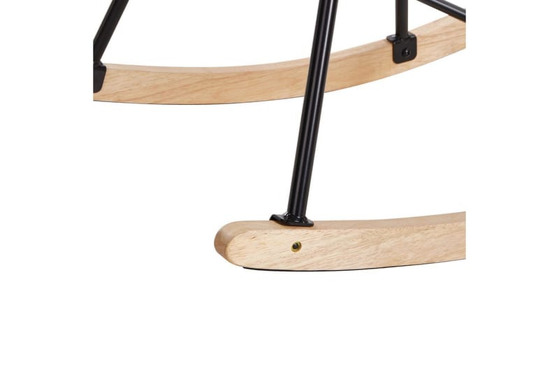 Gyngestol Kinno - Beige, svart, brun - Møbler - Stoler - Lenestoler