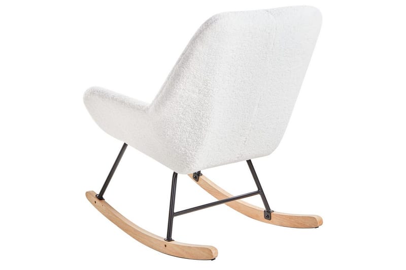 Gyngestol Kinno - Hvit, svart, brun - Møbler - Stoler - Lenestoler