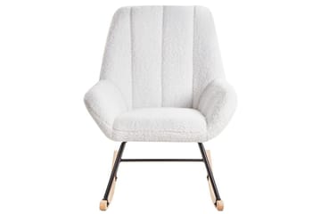 Gyngestol Kinno - Hvit, svart, brun - Møbler - Stoler - Lenestoler