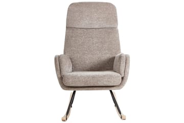 Gyngestol Kvelia - Beige, brun, svart - Møbler - Stoler - Lenestoler