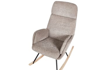 Gyngestol Kvelia - Beige, brun, svart - Møbler - Stoler - Lenestoler