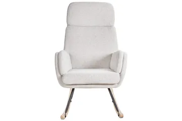 Gyngestol Kvelia - Hvit, brun, svart - Møbler - Stoler - Lenestoler