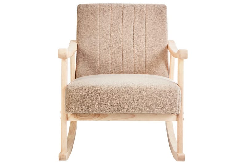Gyngestol Leknes - Beige, brun - Møbler - Stoler - Lenestoler