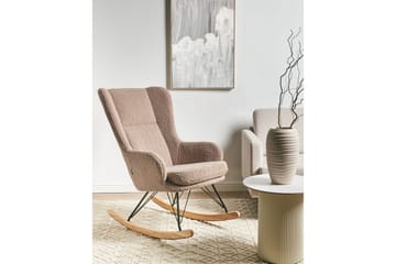 Gyngestol Luoma - Beige, svart, brun - Møbler - Stoler - Lenestoler