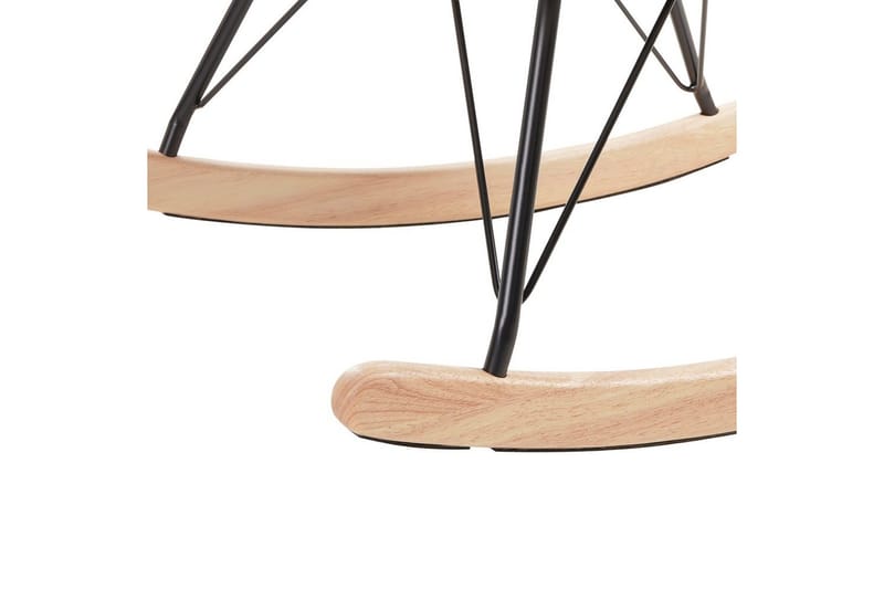 Gyngestol Luoma - Hvit, svart, brun - Møbler - Stoler - Lenestoler