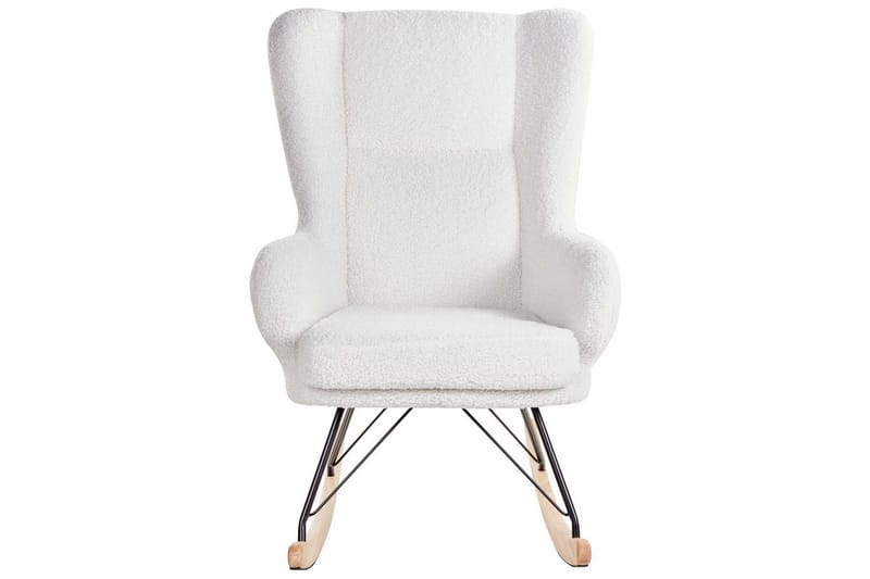 Gyngestol Luoma - Hvit, svart, brun - Møbler - Stoler - Lenestoler