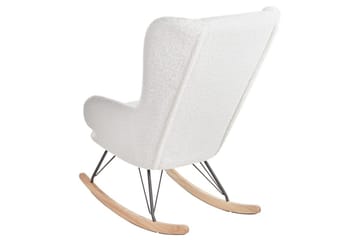 Gyngestol Luoma - Hvit, svart, brun - Møbler - Stoler - Lenestoler