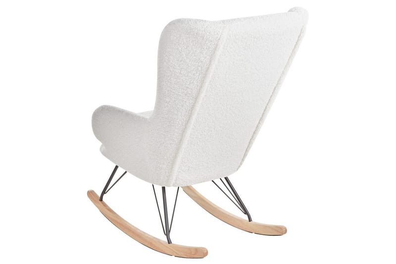 Gyngestol Luoma - Hvit, svart, brun - Møbler - Stoler - Lenestoler