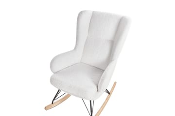 Gyngestol Luoma - Hvit, svart, brun - Møbler - Stoler - Lenestoler