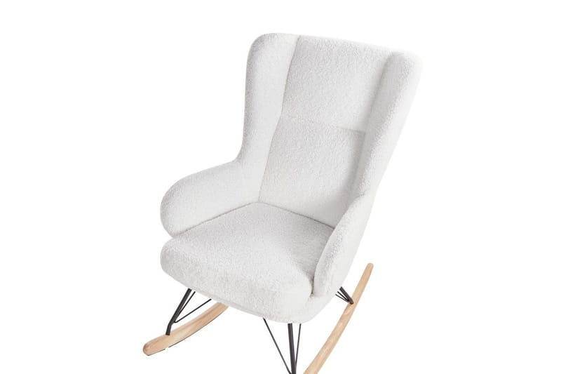 Gyngestol Luoma - Hvit, svart, brun - Møbler - Stoler - Lenestoler