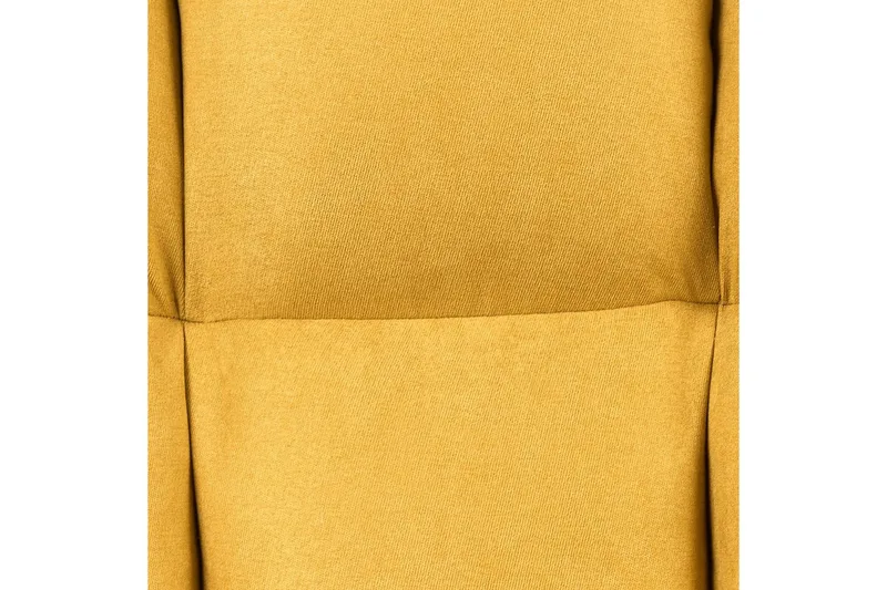 Gyngestol Oulu - Gul, svart, lyst tre, Gult, svart, lyst tre - Møbler - Stoler - Lenestoler