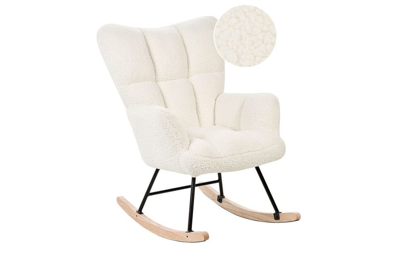 Gyngestol Oulu, Hvit, svart, lyst tre, Hvit, svart, lyst treverk