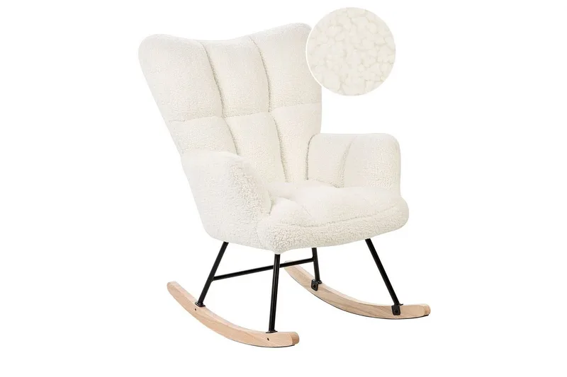 Gyngestol Oulu, Hvit, svart, lyst tre, Hvit, svart, lyst treverk