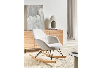 Gyngestol Skale - Hvit, svart, brun - Møbler - Stoler - Lenestoler