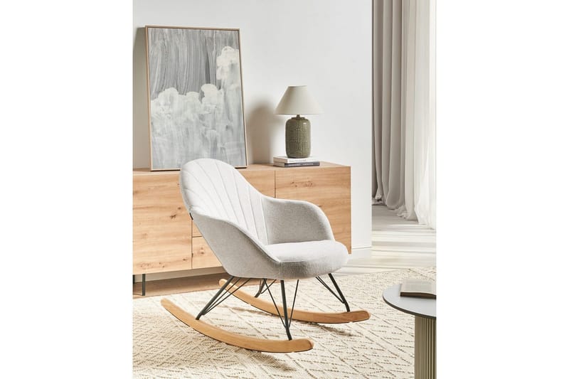 Gyngestol Skale - Hvit, svart, brun - Møbler - Stoler - Lenestoler