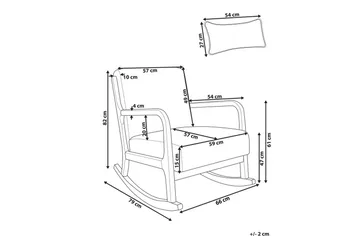 Gyngestol Skovde - Møbler - Stoler - Lenestoler