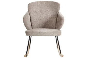 Gyngestol Viken - Blå, lyst tre - Møbler - Stoler - Lenestoler