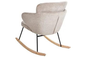 Gyngestol Viken - Blå, lyst tre - Møbler - Stoler - Lenestoler