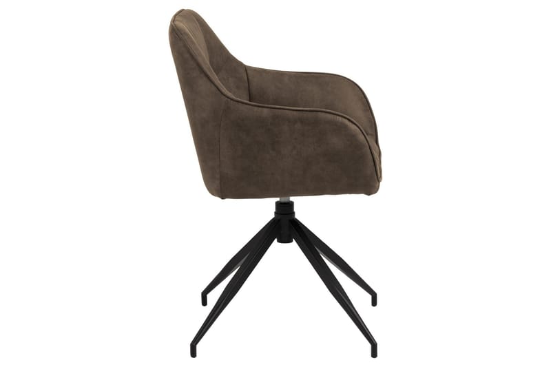 Harford Lenestol - Brun - Møbler - Stoler - Spisestuestoler & kjøkkenstoler